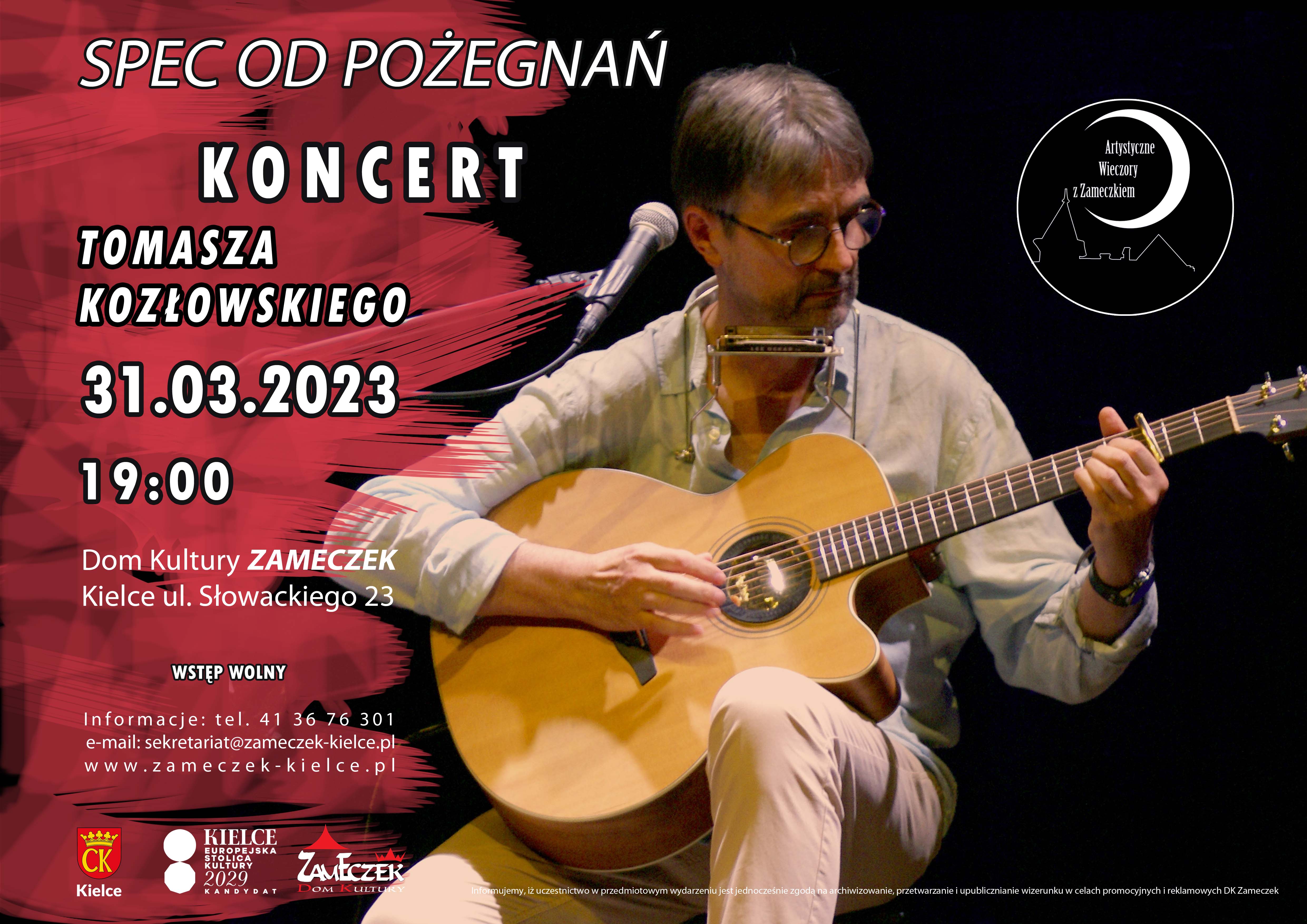 Tomasz Kozłowski 23 plakat IV